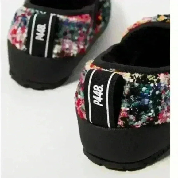 P448 LABY NEW!! Anthropologie Slipper Multicolor EU 38 US 7.5 Tweed Slip-On - Picture 3 of 4